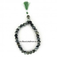 Grey Cats Eye Round Beads Power Bracelet